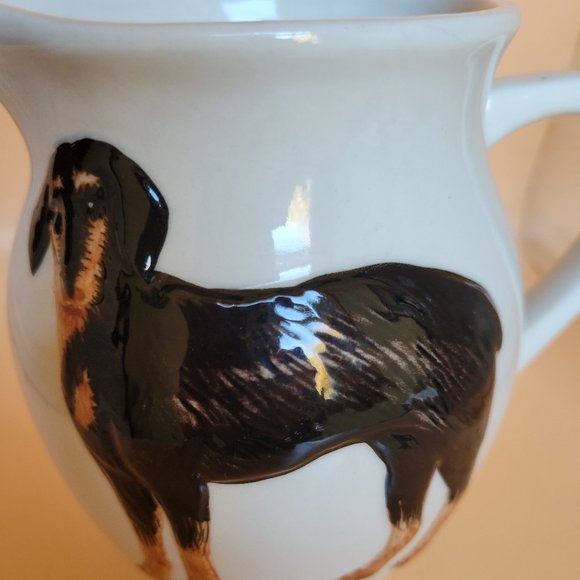 ermo zoo handpainted 5 inch pitcher of dog - Picture 1 of 7